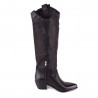 STIVALE TEXANO WASH REP-KO T201 NERO