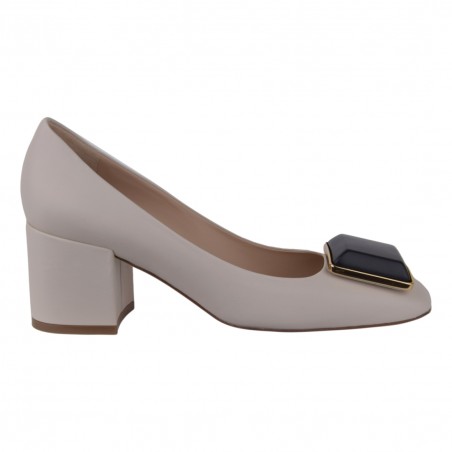DECOLLETE CON ACCESSORIO ROBERTO FESTA SANTAFE CREAM