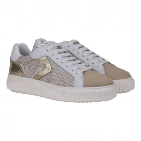 SNEAKERS LIPARI METALLIC VOILE BLANCHE 201754205 1E07