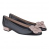 BALLERINA CON FIORE LA PARIGINA L1020-SF-7 NERO