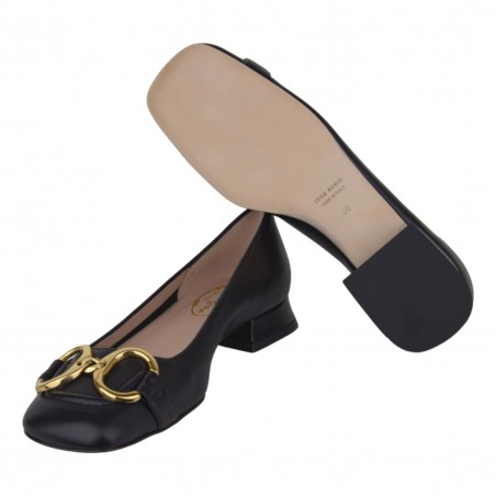 DECOLTE' CON MORSETTO LA PARIGINA Z8306-SF-253 NERO