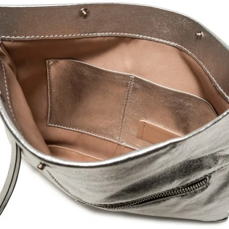 BORSA POCHETTE CHERRY ARGENTO GIANNI CHIARINI BS7375.23PE-SOLLAM 359