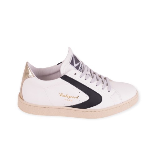 SNEAKERS TOURNAMENT MIX NAPPA VALSPORT VT1002W B.CO/NERO/ORO