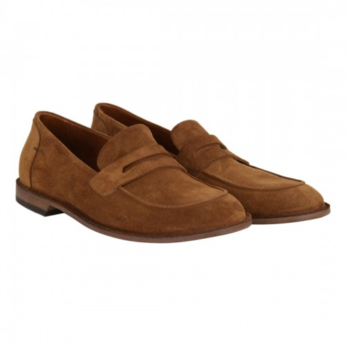 MOCASSINO CAMOSCIO PANTANETTI 16301A SIGARO