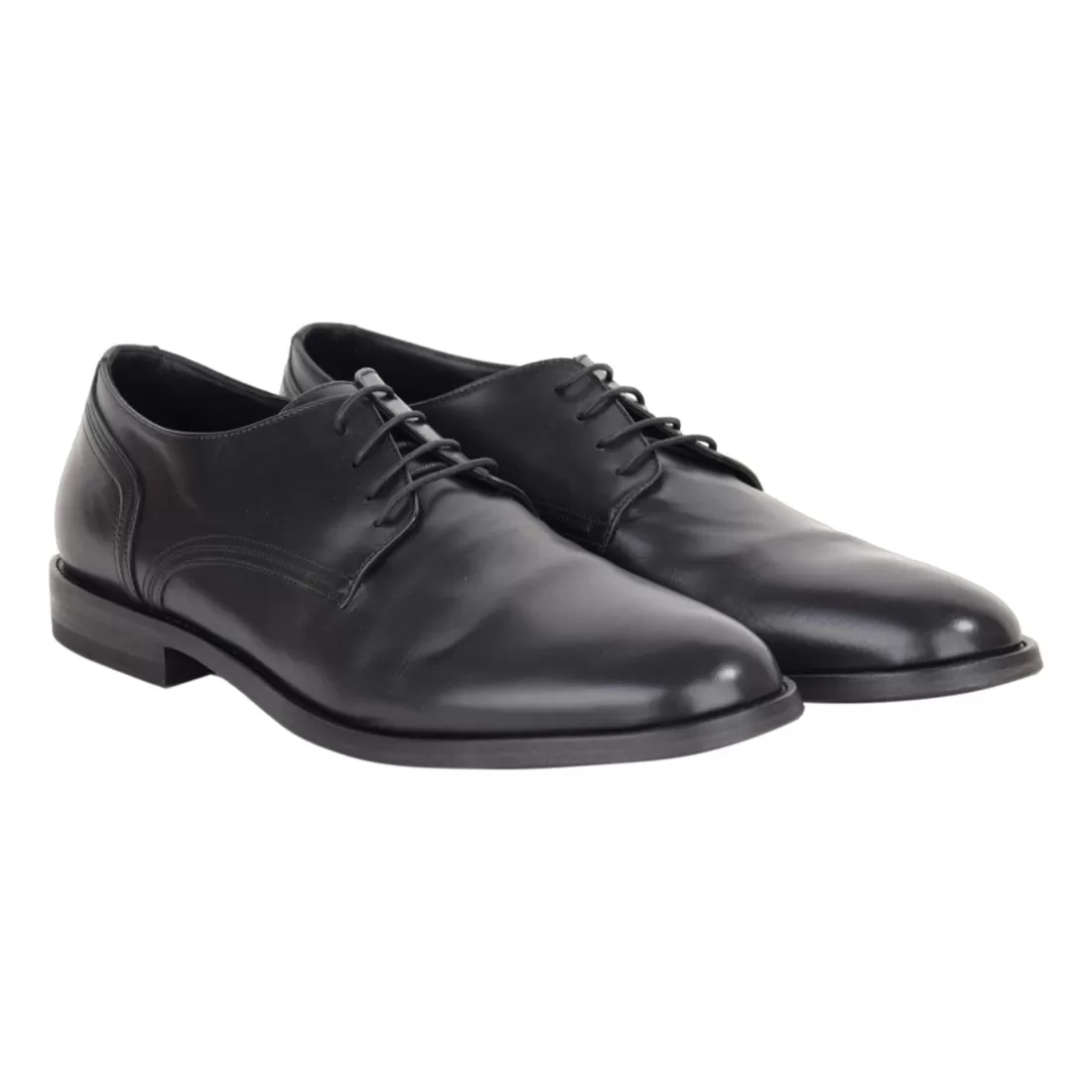DERBY IN PELLE PANTANETTI 16371F NERO