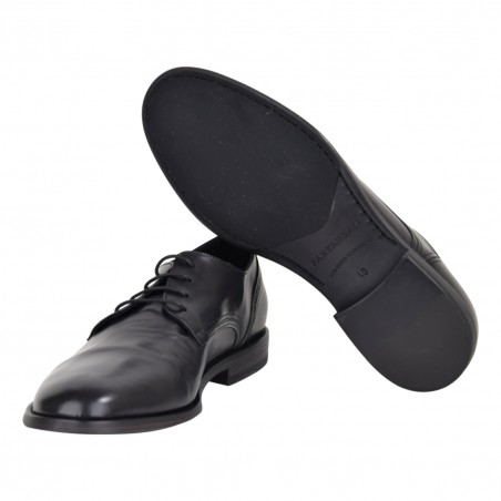 DERBY IN PELLE PANTANETTI 16371F NERO