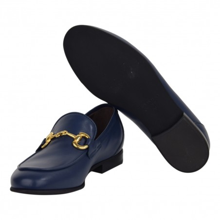MOCASSINO MORSETTO SEBOYS 93 BLU