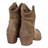 STIVALETTO TEXANO REP-KO RP404 TORTORA