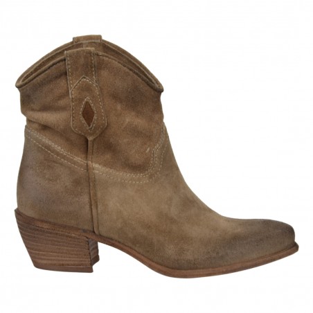 STIVALETTO TEXANO REP-KO RP404 TORTORA