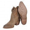STIVALETTO TEXANO REP-KO RP404 TORTORA