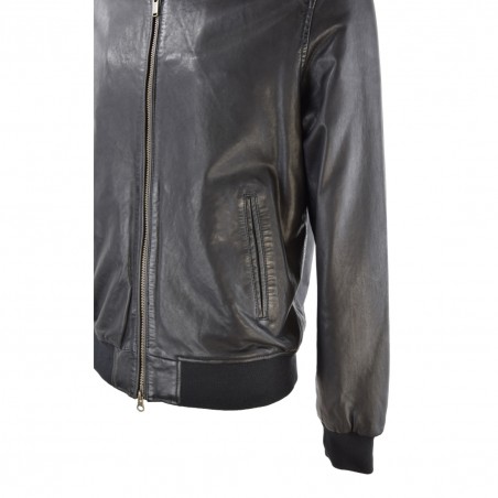 BOMBER IN  PELLE BOMBOOGIE JMJAMS-PLMI 90