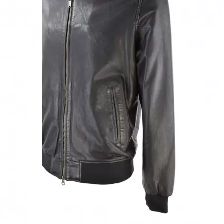 BOMBER IN  PELLE BOMBOOGIE JMJAMS-PLMI 90