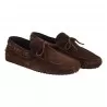 MOCASSINO CAMOSCIO ALLACCIATO SEBOYS 2696P T.MORO