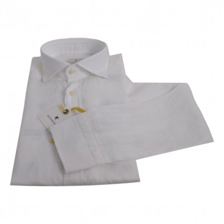 CAMICIA IN LINO BASTONCINO B050.164 01