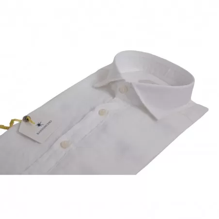CAMICIA IN LINO BASTONCINO B050.164 01