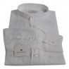 CAMICIA IN LINO BASTONCINO B050.COREANO 01
