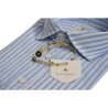 CAMICIA IN LINO RIGA BASTONCINO B1112.164 01