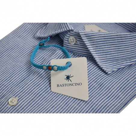 CAMICIA LINO/COTONE RIGA BASTONCINO B1117.164 10