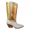 TEXANO ALTO RICAMATO ELENA IACHI E3492 GOLD