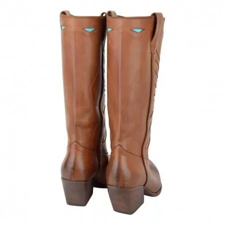 TEXANO ALTO RICAMATO ELENA IACHI E3492 SUGHERO