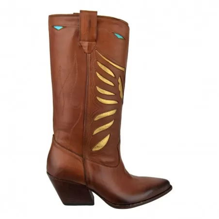 TEXANO ALTO RICAMATO ELENA IACHI E3492 SUGHERO