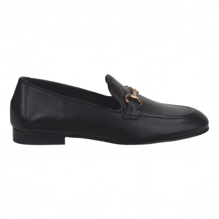 MOCASSINO CHERIE MORSETTO POEVE JJA40N NERO