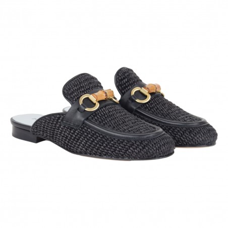 SABOT INTRECCIATO MORSETTO BAMBOO POESIE VENEZIANE JJA7N 12