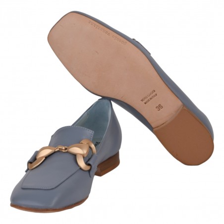 MOCASSINO CHERIE ACCESSORIO POESIE VENEZIANE KIG23 NUVOLA