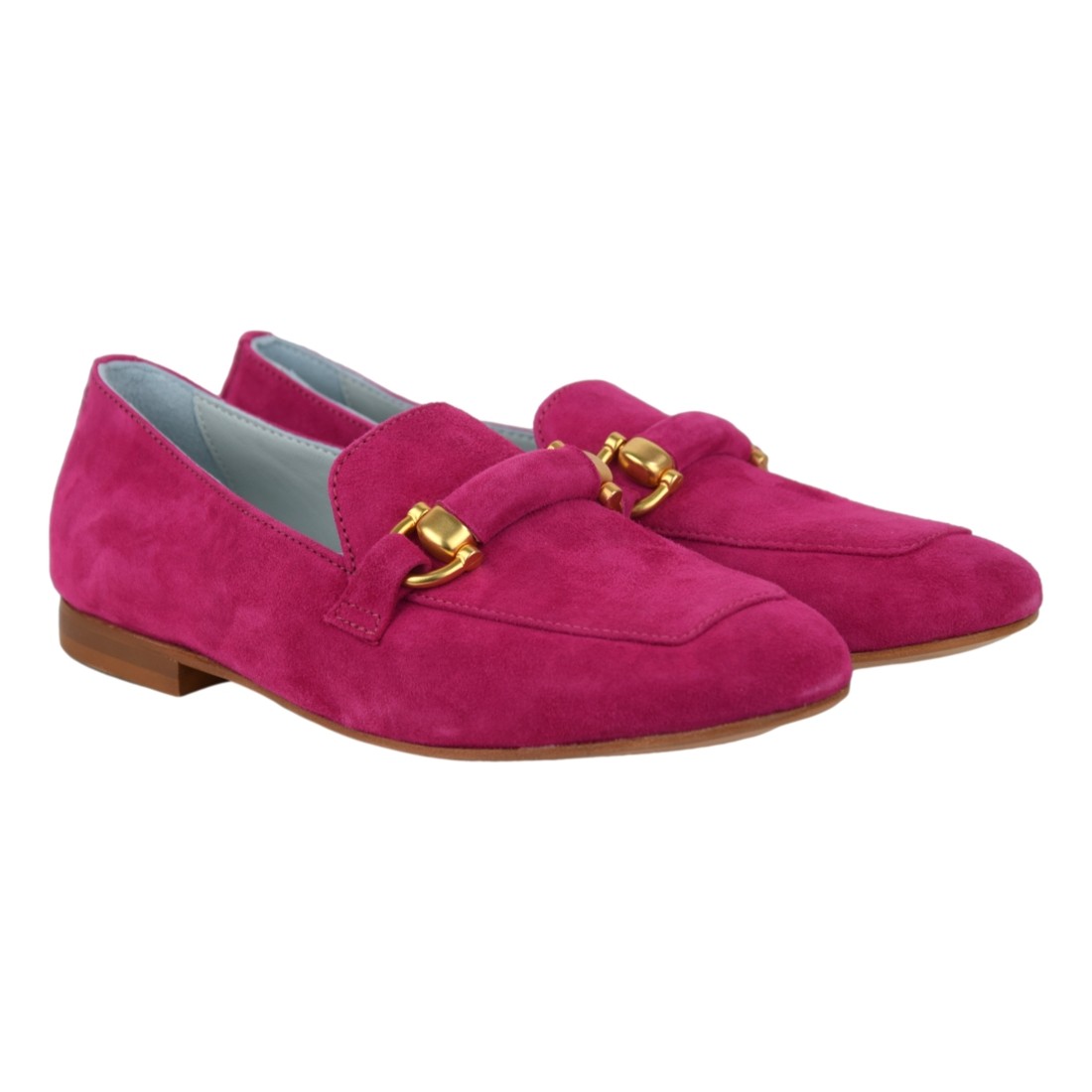 MOCASSINO AMALFI CAMOSCIO POESIE VENEZIANE SE01 FUXIA