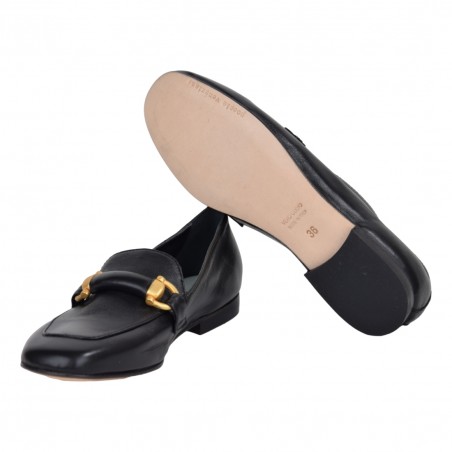 MOCASSINO CHERIE POESIE VENEZIANE SE01 NERO