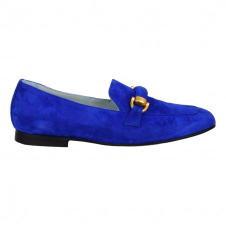 MOCASSINO AMALFI CAMOSCIO POESIE VENEZIANE SE01 ROYAL