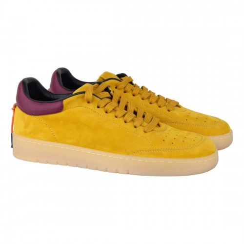 SNEAKERS IN CAMOSCIO BARRACUDA BD1177 CHIANTI