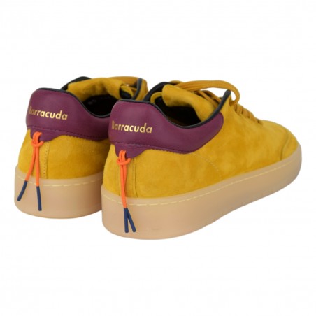 SNEAKERS IN CAMOSCIO BARRACUDA BD1177 CHIANTI
