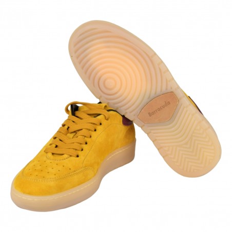 SNEAKERS IN CAMOSCIO BARRACUDA BD1177 CHIANTI
