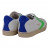 SNEAKERS TOURNAMENT-MIX NAPPA VALSPORT VT1009M B.CO/VERDE