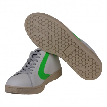 SNEAKERS TOURNAMENT-MIX NAPPA VALSPORT VT1009M B.CO/VERDE