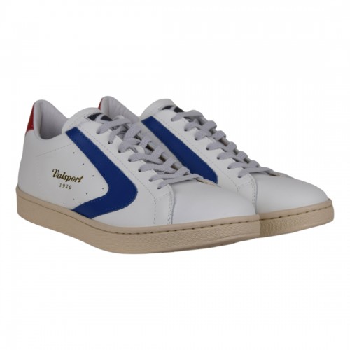 SNEAKERS TOURNAMENT-MIX NAPPA VALSPORT VT1184M B.CO/ROYAL/ROSSO