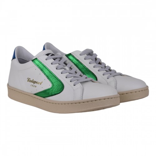 SNEAKERS TOURNAMENT-MIX INS.LAMINATO VALSPORT VT2210W B.CO/VERDE