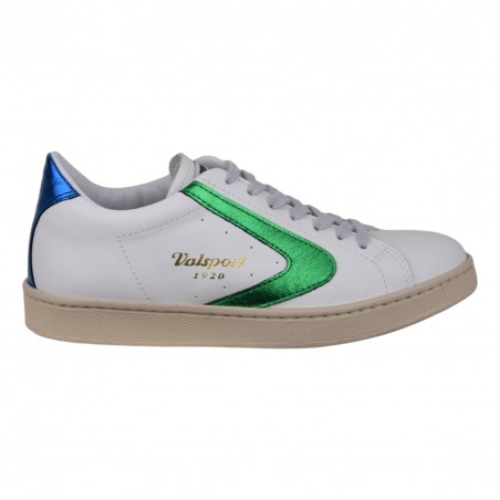SNEAKERS TOURNAMENT-MIX INS.LAMINATO VALSPORT VT2210W B.CO/VERDE