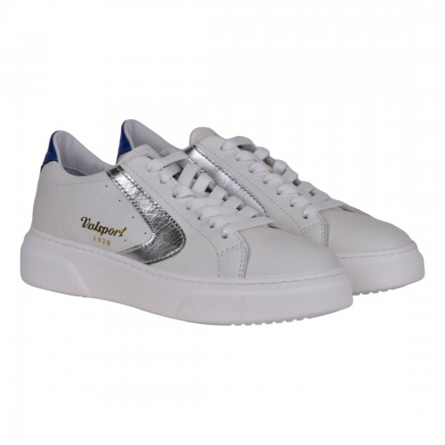 SNEAKERS TOURNAMENT-UP INS.LAMINATO VALSPORT VT2215W B.CO/SILVER