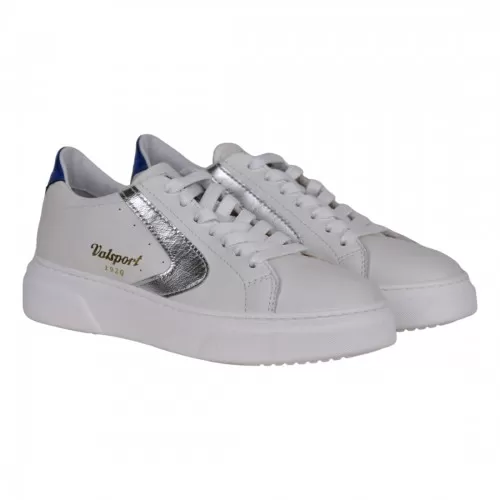 SNEAKERS TOURNAMENT-UP INS.LAMINATO VALSPORT VT2215W B.CO/SILVER