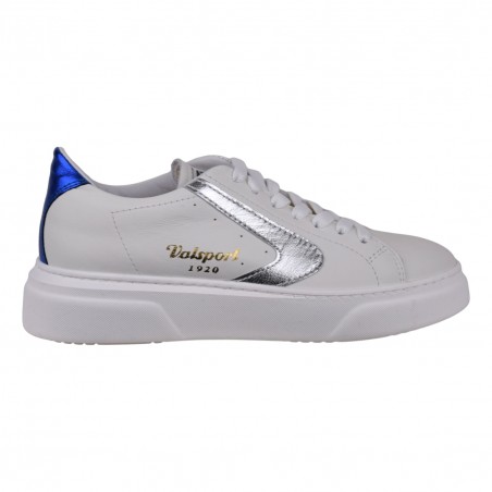 SNEAKERS TOURNAMENT-UP INS.LAMINATO VALSPORT VT2215W B.CO/SILVER