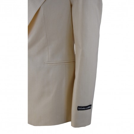 GIACCA SLIM SO ALLURE D3015 BUTTER