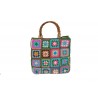 BORSA CROCHET MEDIA DUE MANICI / LA MILANESA XC2V VERDE