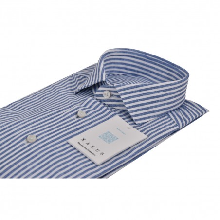 CAMICIA CLASSICA RIGHE XACUS 41622 003
