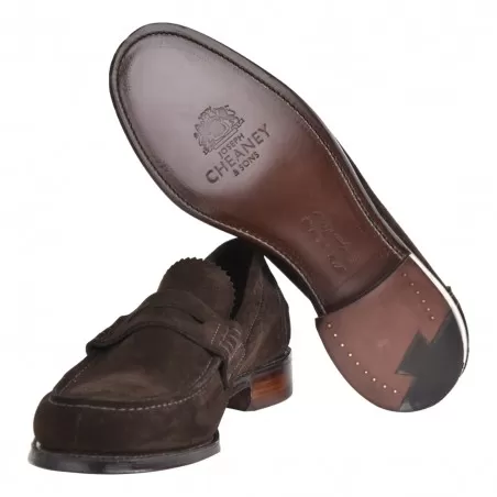 MOCASSINO CAMOSCIO CHEANEY DOVER CHOCOLATE