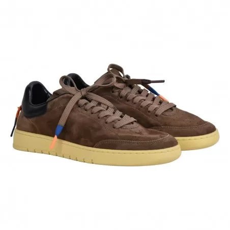 SNEAKERS IN CAMOSCIO GUGA BARRACUDA BU3355 COGNAC