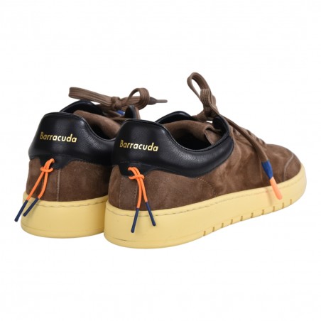 SNEAKERS IN CAMOSCIO GUGA BARRACUDA BU3355 COGNAC
