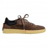 SNEAKERS IN CAMOSCIO GUGA BARRACUDA BU3355 COGNAC