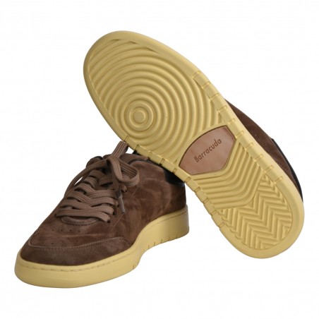 SNEAKERS IN CAMOSCIO GUGA BARRACUDA BU3355 COGNAC